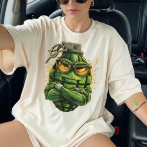Nice Cartoon Grenade Bomb Costume Shirt