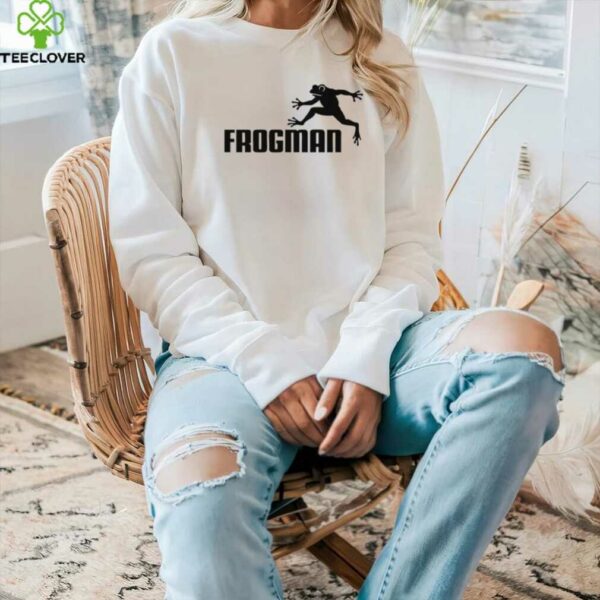 Official Leaping Frogman logo shirt