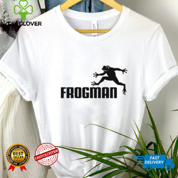 Official Leaping Frogman logo shirt