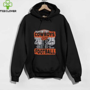 Official Oklahoma State Cowboys 2025 Football Schedule shirt