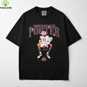 Official Quincy Porter Ohio State Buckeyes Football NCAA Division I Portrait Graphic shirt