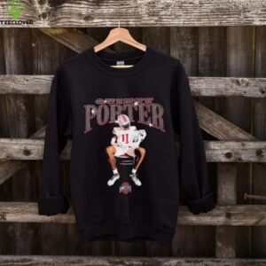 Official Quincy Porter Ohio State Buckeyes Football NCAA Division I Portrait Graphic shirt
