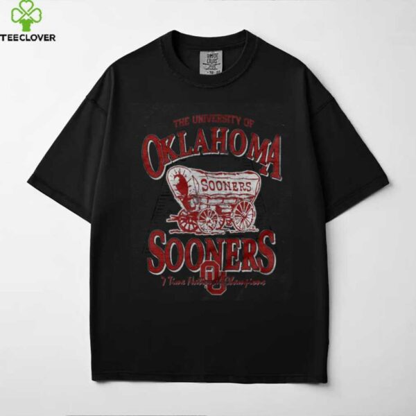 Oklahoma Sooners Old School Pill Enzyme Washed T Shirt