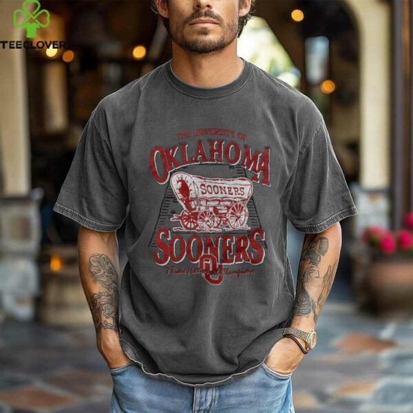 Oklahoma Sooners Old School Pill Enzyme Washed T Shirt