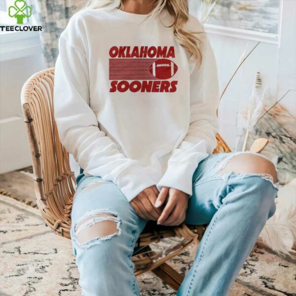 Oklahoma Sooners Vintage Stack Tri Blend T Shirt