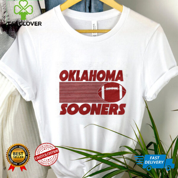 Oklahoma Sooners Vintage Stack Tri Blend T Shirt