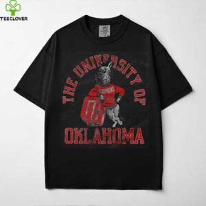 Oklahoma Sooners Vintage University of Oklahoma Mascot T Shirt