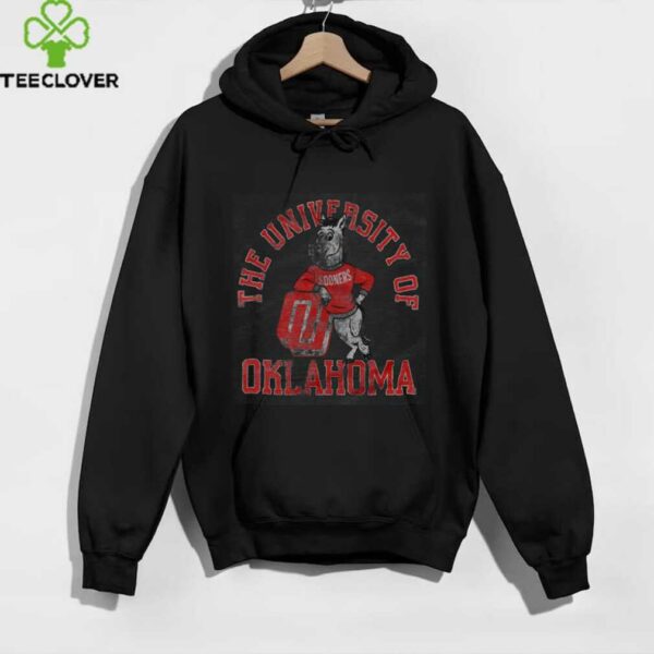 Oklahoma Sooners Vintage University of Oklahoma Mascot T Shirt