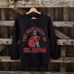 Oklahoma Sooners Vintage University of Oklahoma Mascot T Shirt