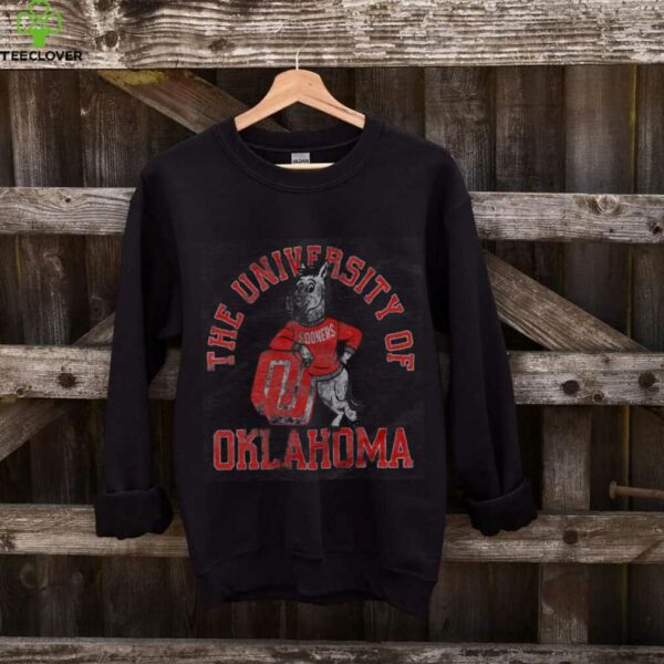 Oklahoma Sooners Vintage University of Oklahoma Mascot T Shirt