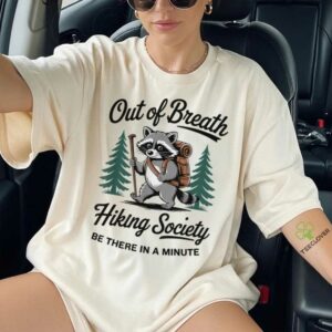 Out Of Breath Hiking Society Hiking Shirt