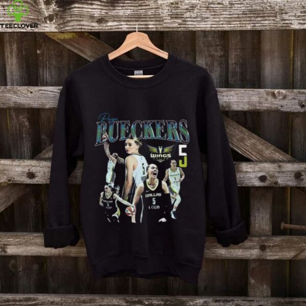 Paige Bueckers original halftone basketball shirt