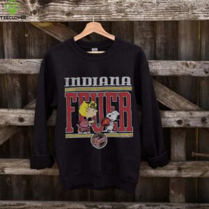 Peanuts Sally Snoopy Indiana Fever WNBA Basketball shirt