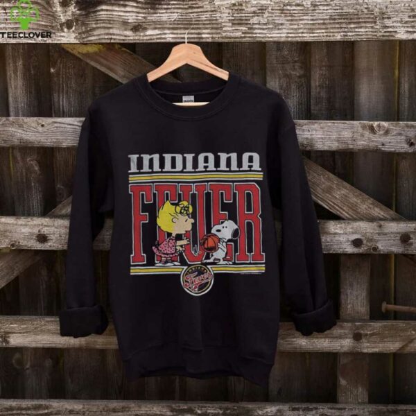 Peanuts Sally Snoopy Indiana Fever WNBA Basketball shirt