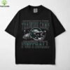 Jalen Hurts Philadelphia Eagles football palm trees vintage style