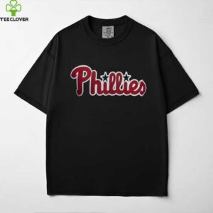 Philadelphia Phillies Stars Script Retro Chase Utley Tribute Shirt