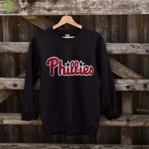 Philadelphia Phillies Stars Script Retro Chase Utley Tribute Shirt