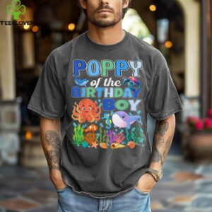 Poppy Of The Birthday Boy Aquarium Sea Animals Matching shirt