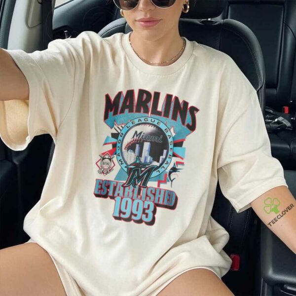 Pro Standard Miami Marlins Deco SJ T Shirt