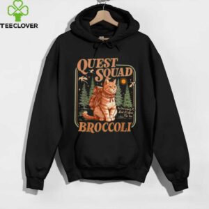 Quest Fantasy Squad Broccoli Kitten Cat Shirt