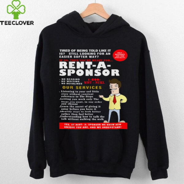 Rent  A   Sponsor Shirt