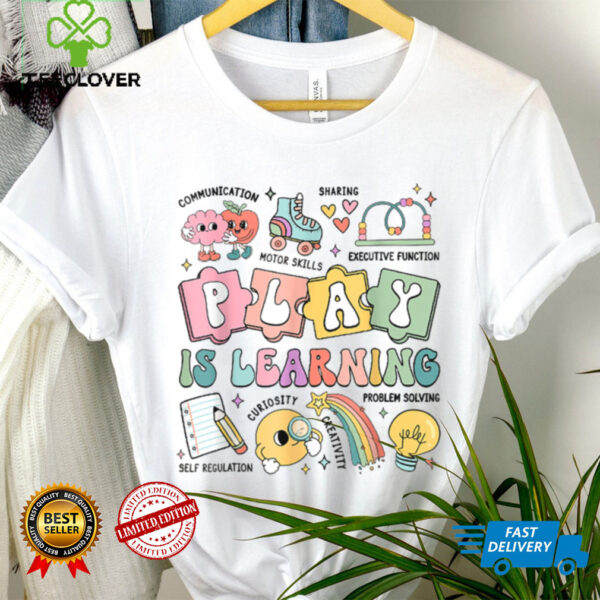 Retro Play Is Learning Kindergarten Teacher Team Shirt