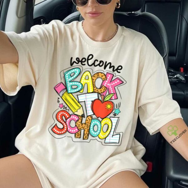 Retro Welcome Back To School Teacher Appreciation Boys Girls Shirt