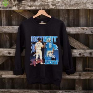Riley Greene Detroit Tigers X Jared Goff Detroit Lions Star Power shirt
