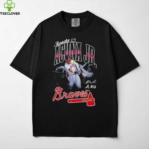 Ronald Acuña Jr. Atlanta Braves triple player shirt