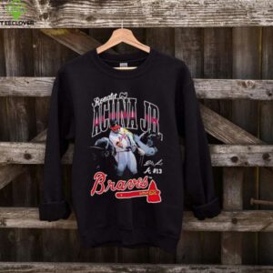 Ronald Acuña Jr. Atlanta Braves triple player shirt