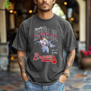 Ronald Acuña Jr. Atlanta Braves triple player shirt