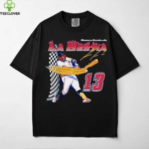 Ronald Acuña Jr. La Bestia Atlanta Braves Baseball signature shirt