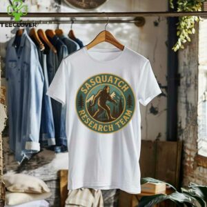 Sasquatch Research Team Bigfoot Cryptic Graphic Shirt