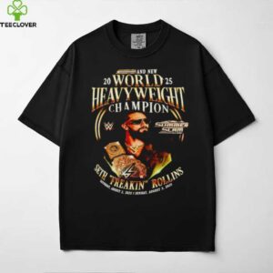 Seth Rollins 2025 World Heavyweight Champion shirt