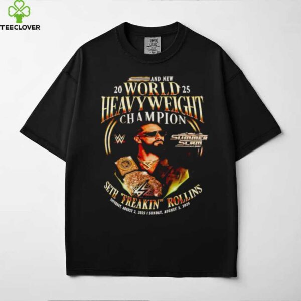 Seth Rollins 2025 World Heavyweight Champion shirt