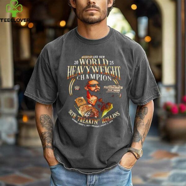 Seth Rollins 2025 World Heavyweight Champion shirt