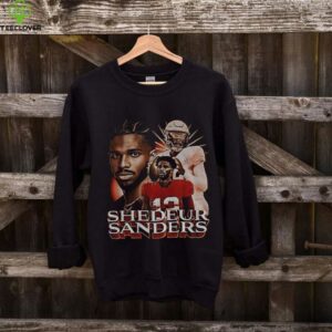 Shedeur Sanders 2 Cleveland Browns Football NFL cartoon signature shirt
