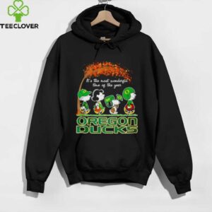 Snoopy and Friends it’s the most wonderful time of the year Oregon Duck shirt