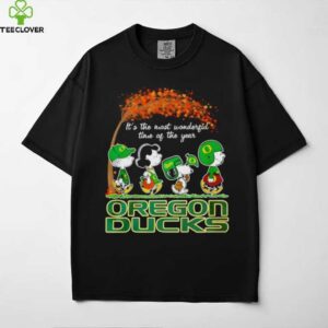 Snoopy and Friends it’s the most wonderful time of the year Oregon Duck shirt