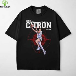 Sonia Citron lay up signature Washington Mystics shirt