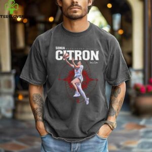 Sonia Citron lay up signature Washington Mystics shirt