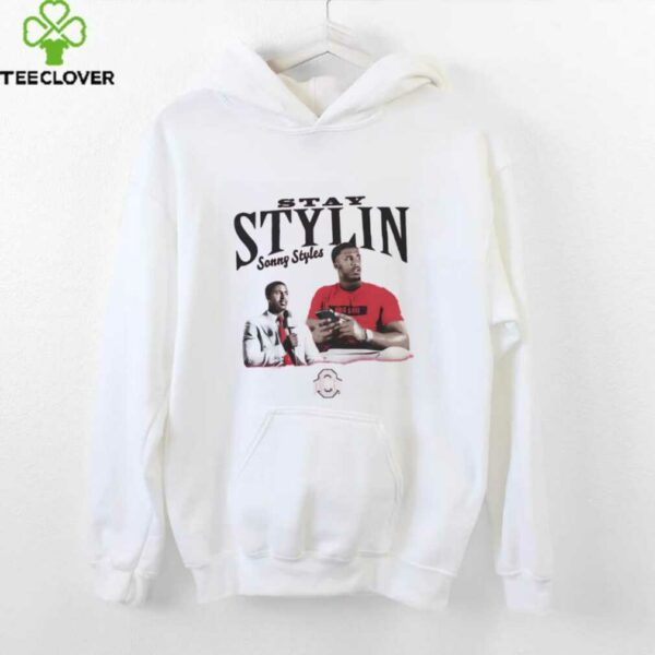 Sonny Styles portrait stay stylin Ohio State shirt