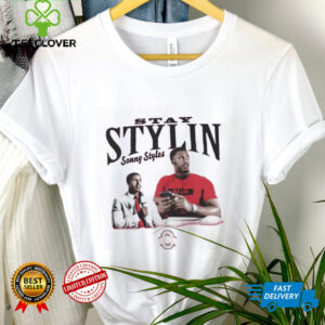 Sonny Styles portrait stay stylin Ohio State shirt