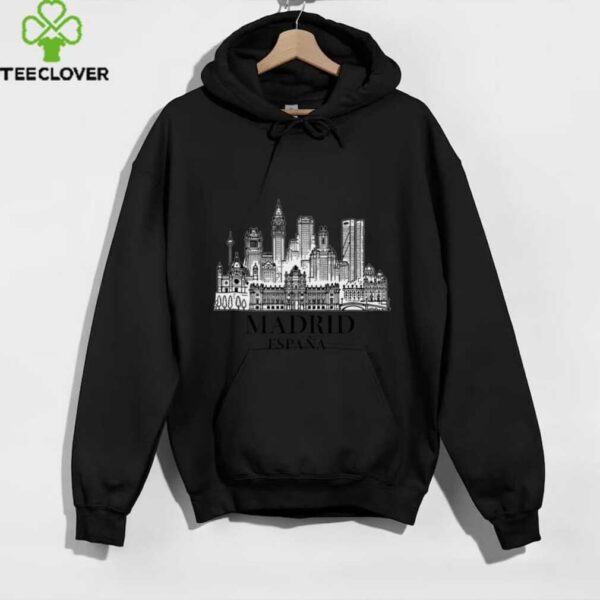 Souvenir From Madrid Spain Skyline EspañA Vacation Shirt