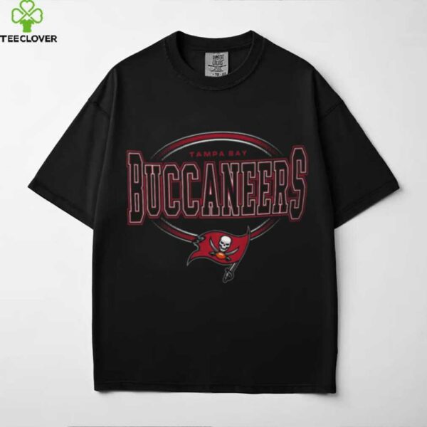 Starter Black Tampa Bay Buccaneers Team Track Graphic Long Sleeve T Shirt
