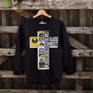 Steelers 6 Time Super Bowl Champions I can do all things through Christ who strengthens me signatures shirt