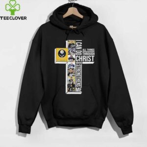 Steelers 6 Time Super Bowl Champions I can do all things through Christ who strengthens me signatures shirt