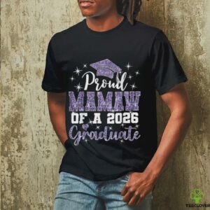 Super Proud Mamaw Of 2026 Graduate Senior Graduation Family Shirt