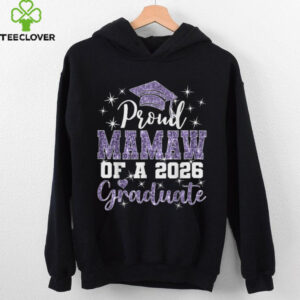 Super Proud Mamaw Of 2026 Graduate Senior Graduation Family Shirt