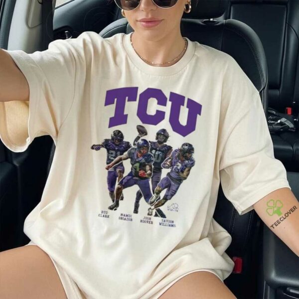 TCU Horned Frogs football players vintage shirt
